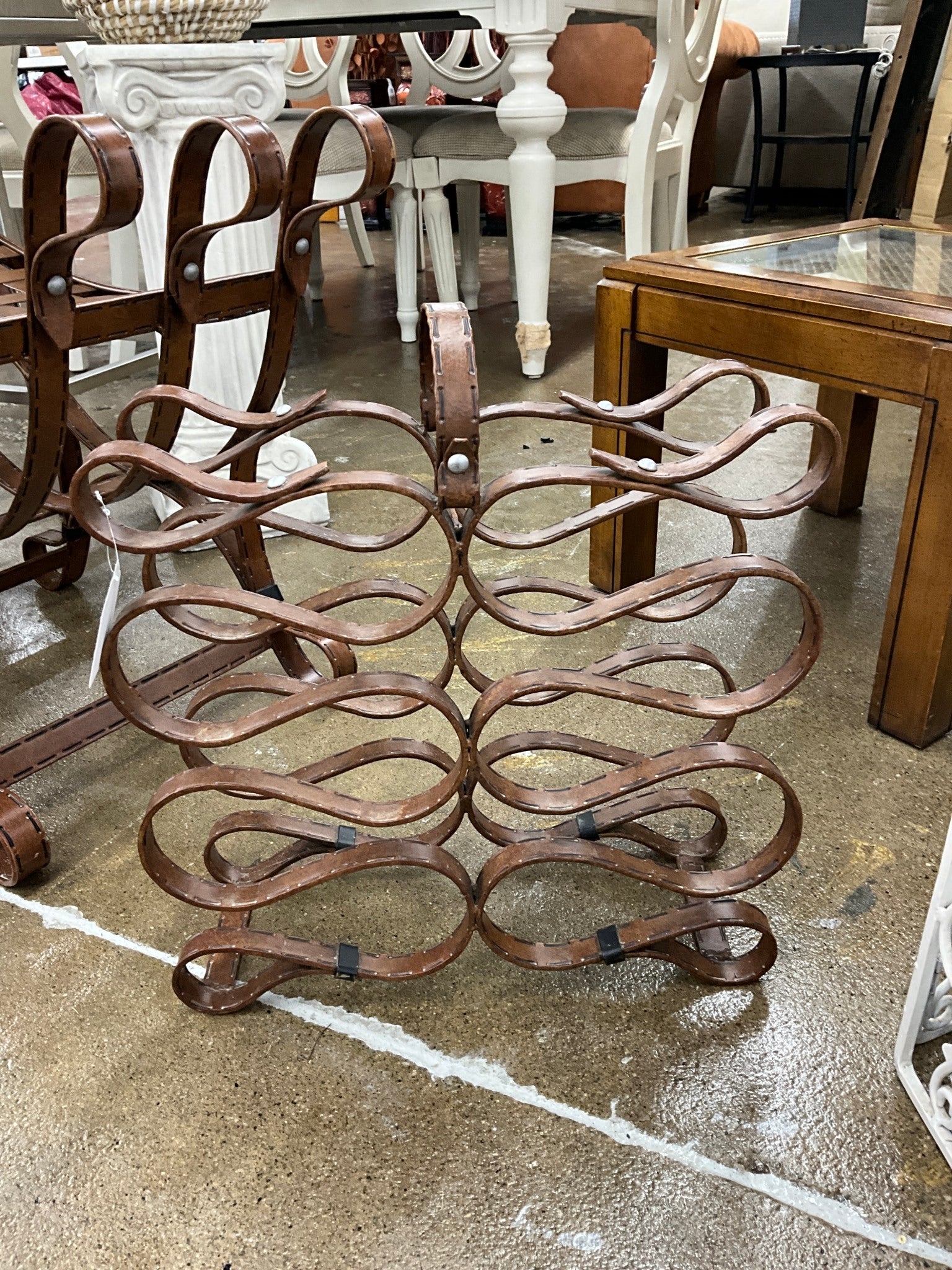 Equestrian Wine Rack